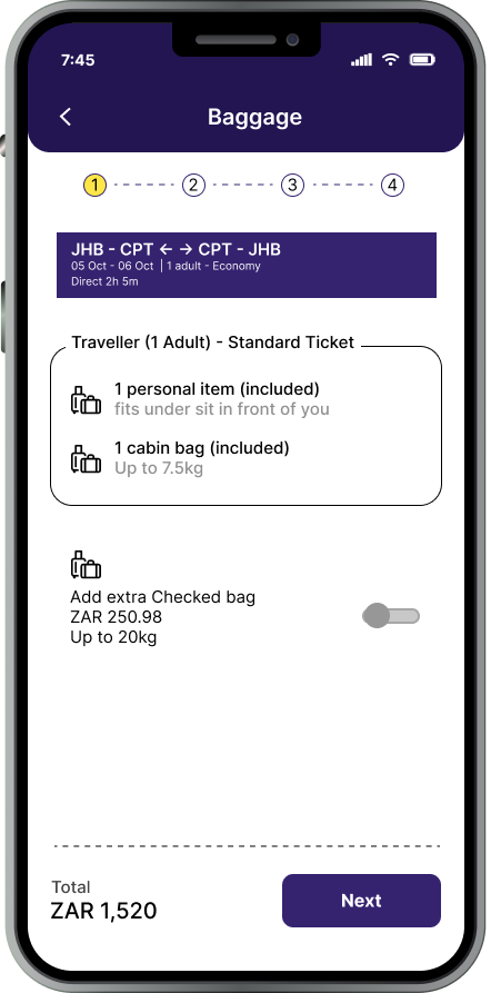 Flight baggage